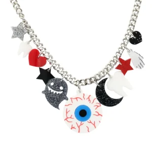Necklaces^Haus Of Dizzy 'Spooky Eye' Charm Necklace