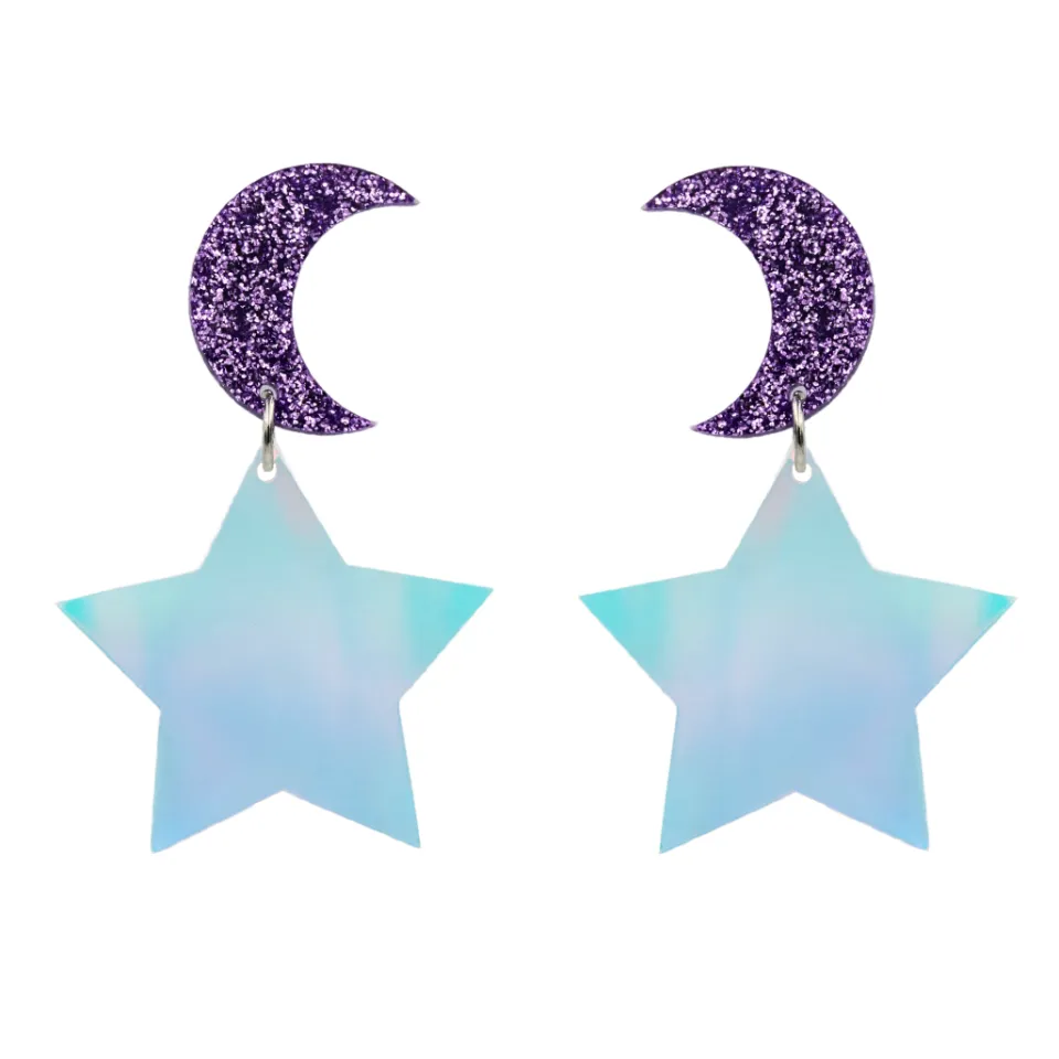 haus_of_dizzy_starry_moon_1.webp Earrings^Haus Of Dizzy 'Starry Moon' Earrings