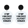 Earrings^Haus Of Dizzy 'Stop Violence Against Women' Earrings