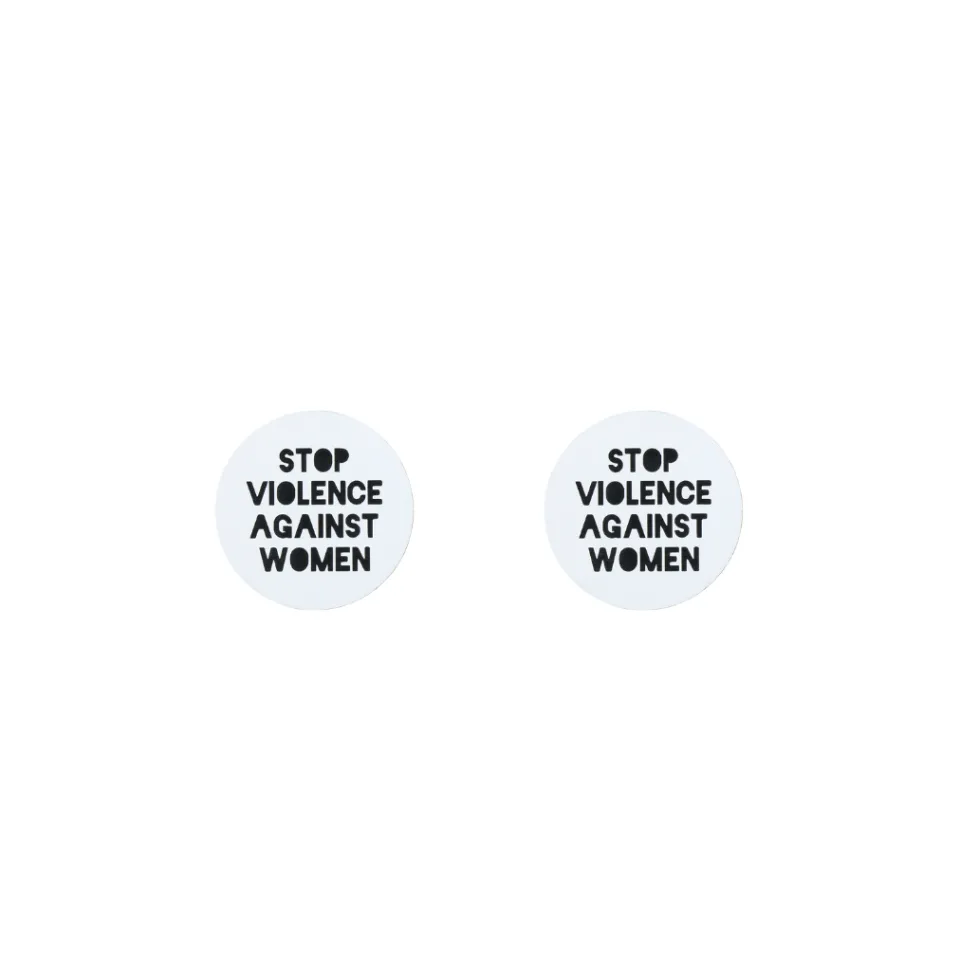 haus_of_dizzy_stop_violen_2.webp Earrings^Haus Of Dizzy 'Stop Violence Against Women' Earrings