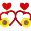 Earrings^Haus Of Dizzy Sunflower Heart Earrings