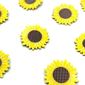 Pins/Patches | Earrings^Haus Of Dizzy Sunflower Pin