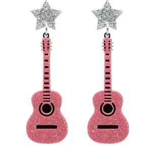Earrings^Haus Of Dizzy 'Superstar Guitar' Earrings