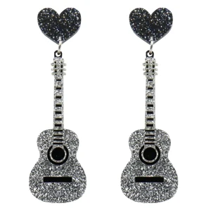 Earrings^Haus Of Dizzy 'Superstar Guitar' Earrings