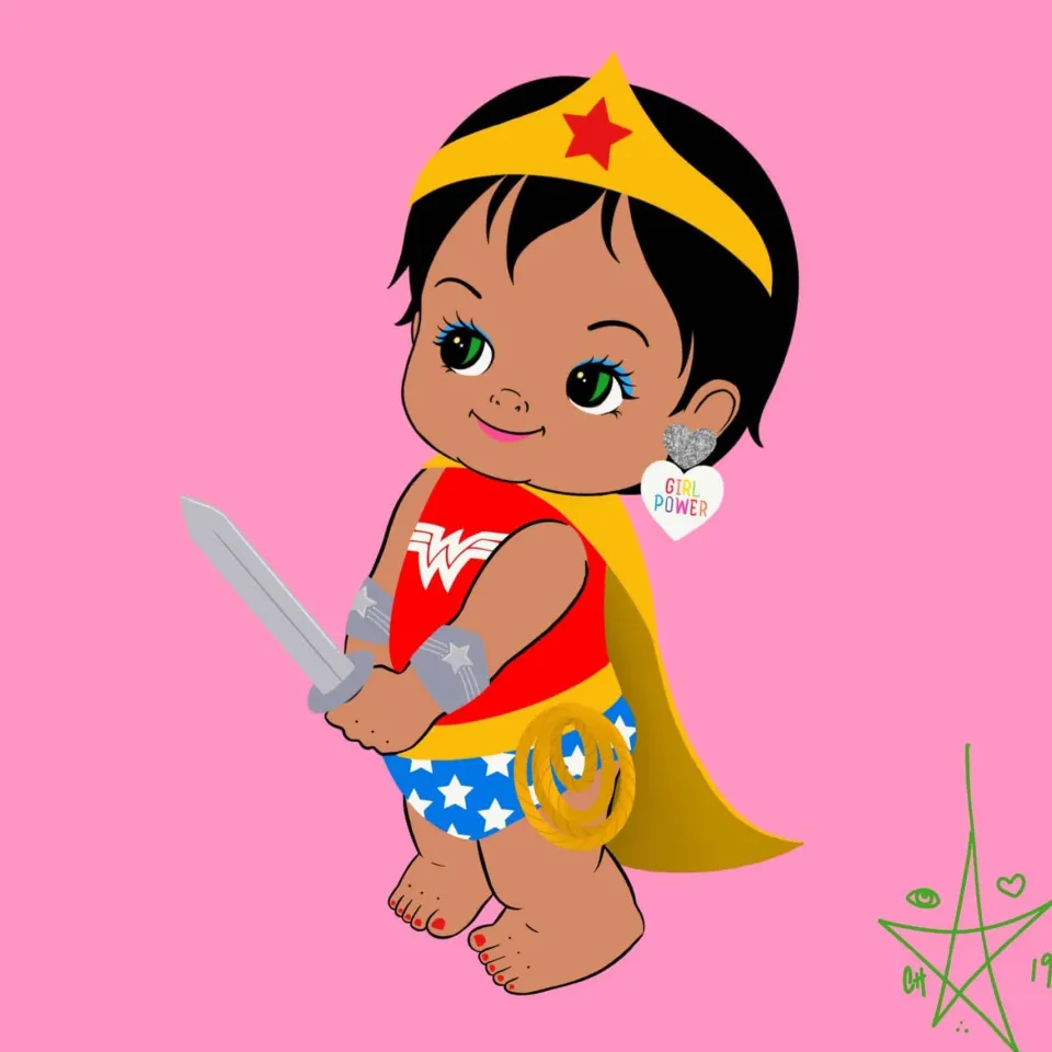 haus_of_dizzy_the_dizzy_c_5-2.webp Wall Art^Haus Of Dizzy 'The Dizzy Chicks' SUPER GIRL GANG Prints