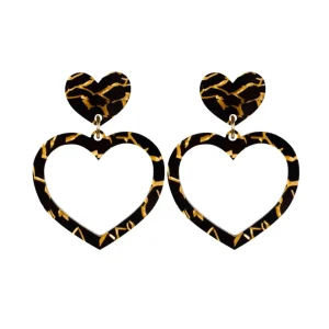 Barbie Hearts | Earrings^Haus Of Dizzy Tiger Barbie Heart Earrings