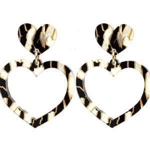 Barbie Hearts | Earrings^Haus Of Dizzy Tiger Barbie Heart Earrings