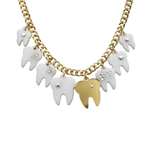 Necklaces^Haus Of Dizzy 'Toothy Gems' Necklace