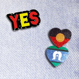 Pins/Patches^Haus Of Dizzy 'Vote Yes' Pin