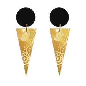 Earrings^Haus Of Dizzy 'Wiradjuri Women' Cone Earrings