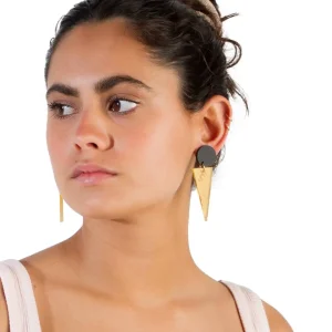 Earrings^Haus Of Dizzy 'Wiradjuri Women' Cone Earrings