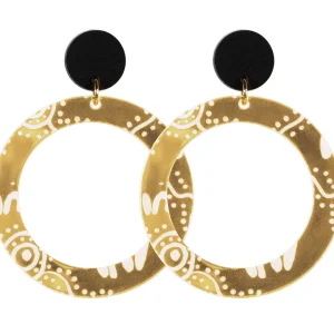 Earrings^Haus Of Dizzy 'Wiradjuri Women' Hoops