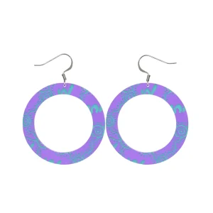 Earrings^Haus Of Dizzy 'Wiradjuri Yinaa' Neon Hoop Earrings