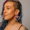 Earrings^Haus Of Dizzy x Roxxi's Poolroom 'Kilroy' Barbie Heart Earrings