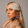 Earrings^Haus Of Dizzy x Roxxi's Poolroom 'Butterfly' Barbie Heart Earrings