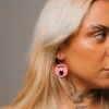 Earrings^Haus Of Dizzy x Roxxi's Poolroom 'Kilroy' Hoop Earrings