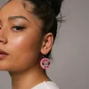 Earrings^Haus Of Dizzy x Roxxi's Poolroom 'Butterfly' Hoop Earrings