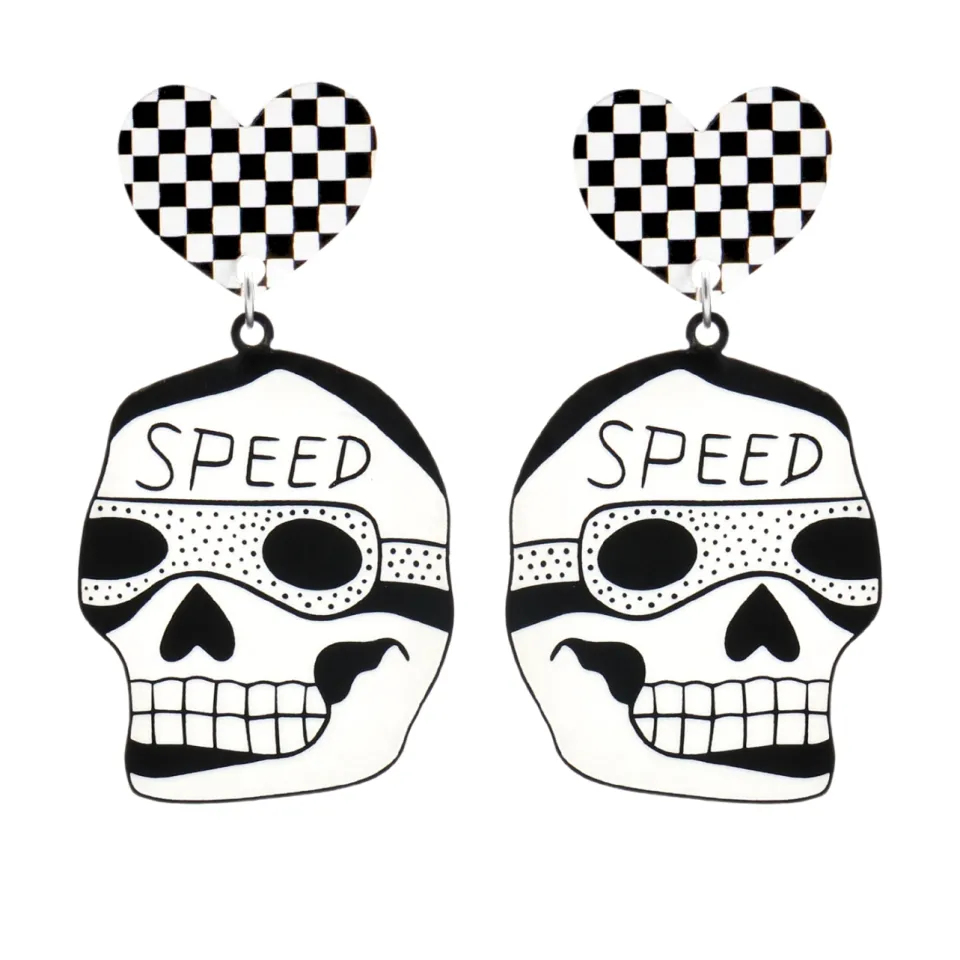 haus_of_dizzy_x_roxxis_po_1-4.webp Earrings^Haus Of Dizzy x Roxxi's Poolroom 'Speed Skull' Earrings