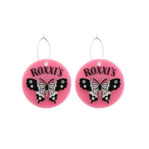 Earrings^Haus Of Dizzy x Roxxi's Poolroom 'Butterfly' Hoop Earrings