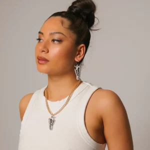 Earrings^Haus Of Dizzy x Roxxi's Poolroom 'Deadly Kicks' Earrings