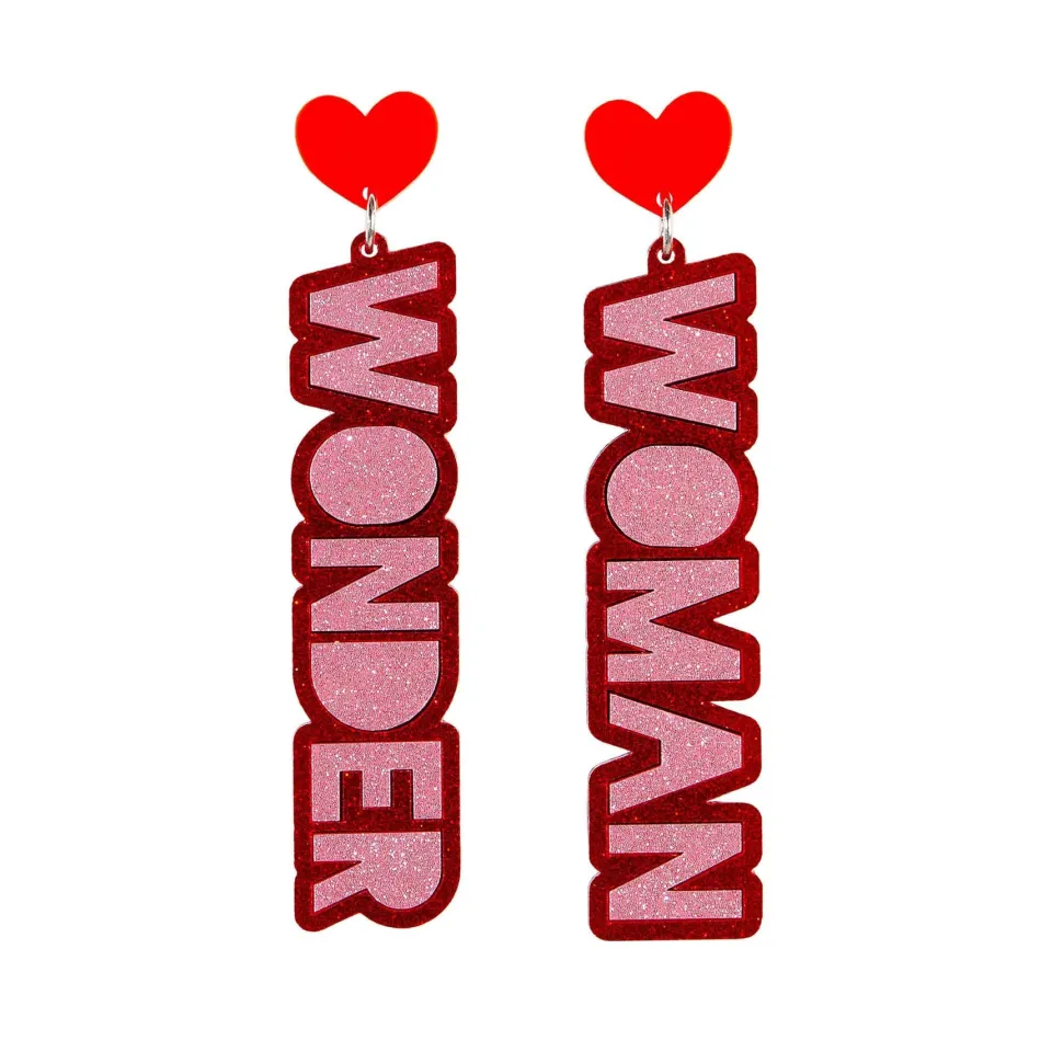 wonder_woman_stacked_earr_0.webp Stacked Earrings | Earrings^Haus Of Dizzy Wonder Woman Stacked Earrings